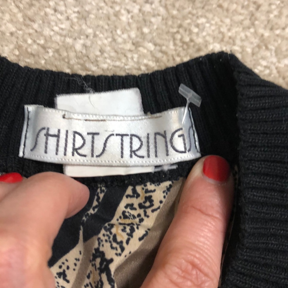 Shirtstrings printed button blouse - Picture 2 of 4